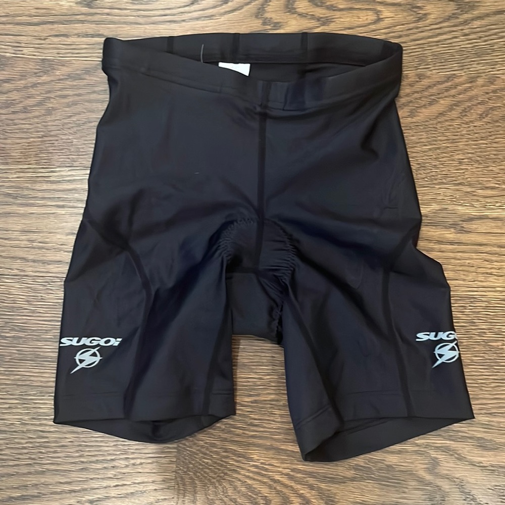 2 pairs Sugoi Womens padded bike cycling shorts black size S/P